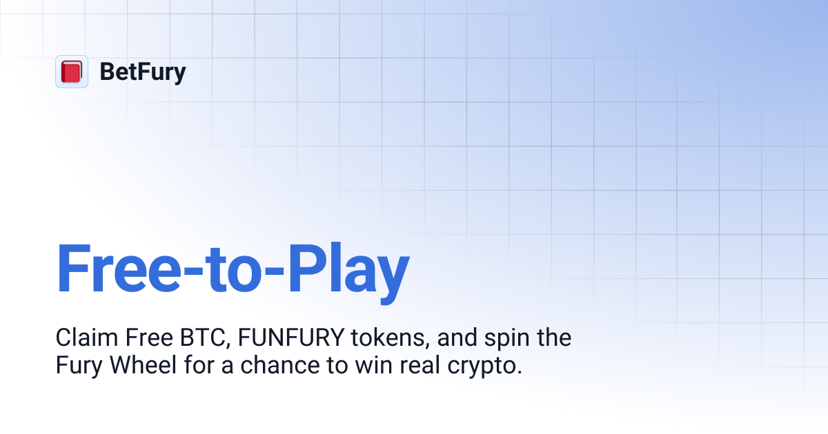 Free-to-Play | BetFury