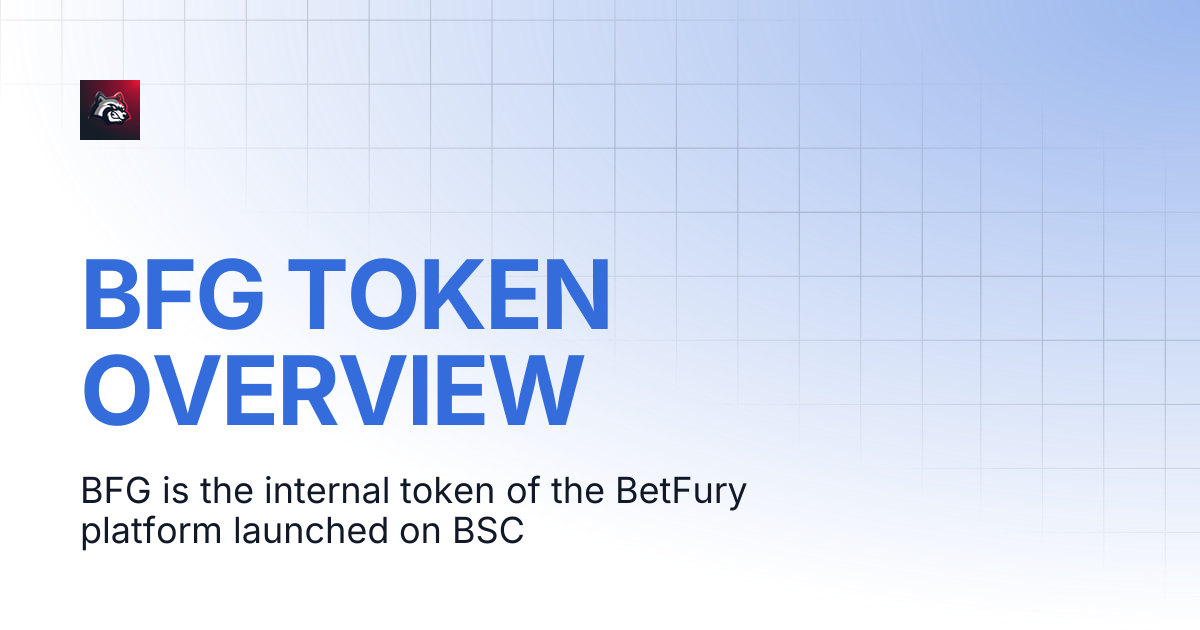 BFG TOKEN OVERVIEW | betfury.ca